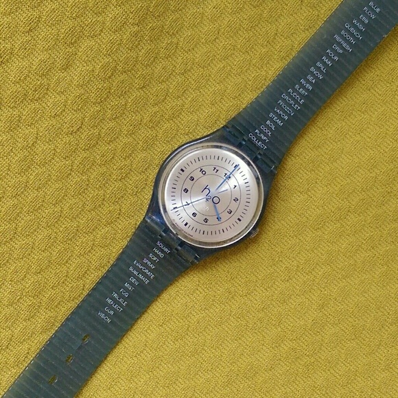 Swatch Other - ✴SOLD✴ 90s Vintage SWATCH Waterproof H2O Watch